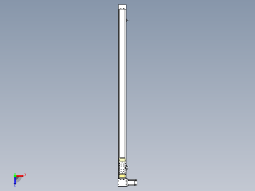 Toyo东佑达直线模组-M80M-S-X102-1500-L-M40-C4俯视缩略图