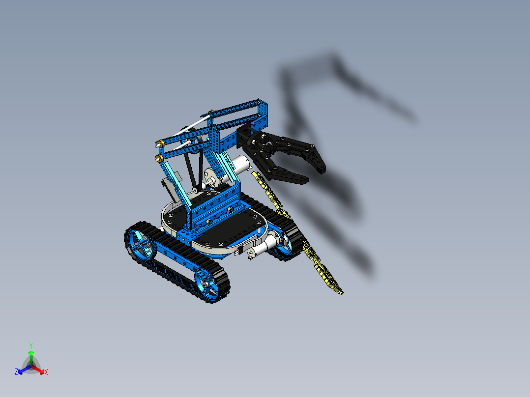 A15-机械臂坦克机器人 SW2016