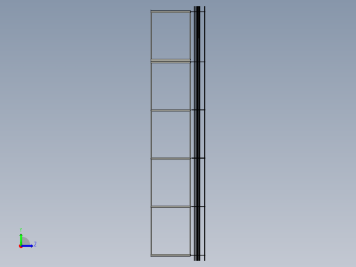 框架小屋左视缩略图