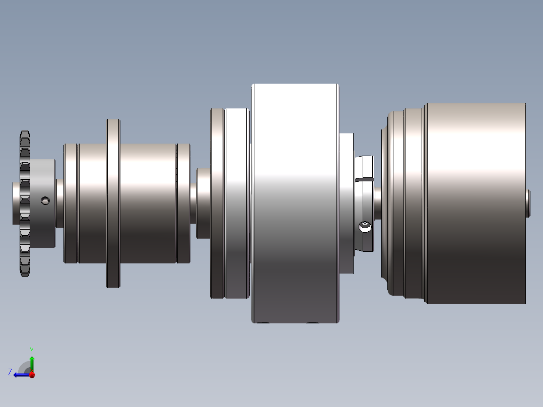 旋转机构右视图