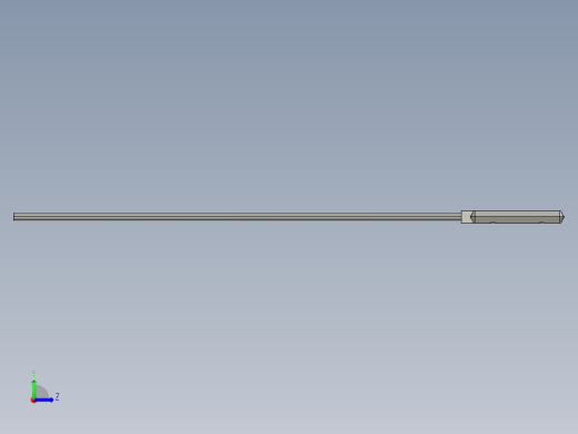 基恩士PS-56T_kc图纸模型左视缩略图