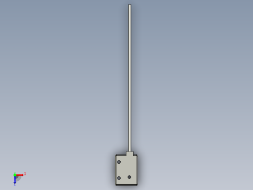 基恩士PS-56T_kc图纸模型俯视缩略图