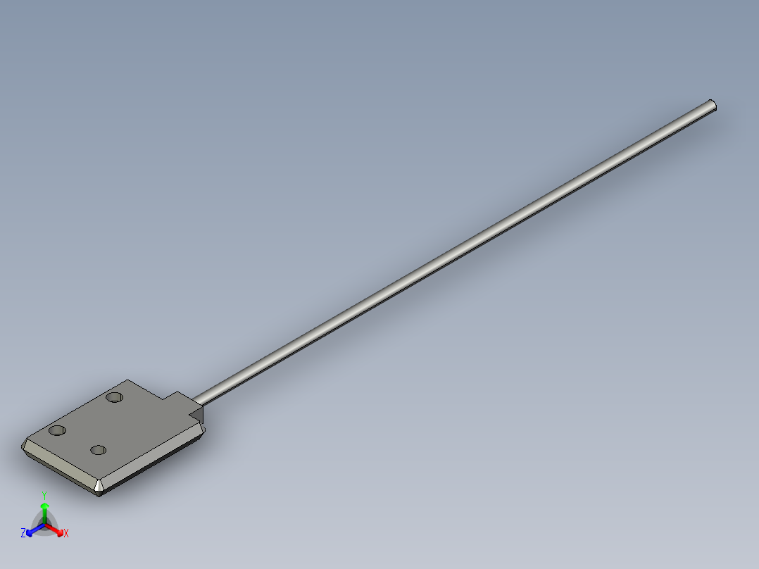 基恩士PS-56T_kc图纸模型正等轴测图