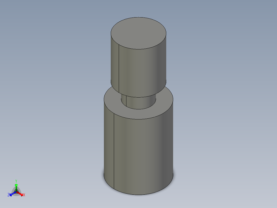 搖擺螺絲(A型)BJ736-A-3D多系列多零件图纸模型主视图