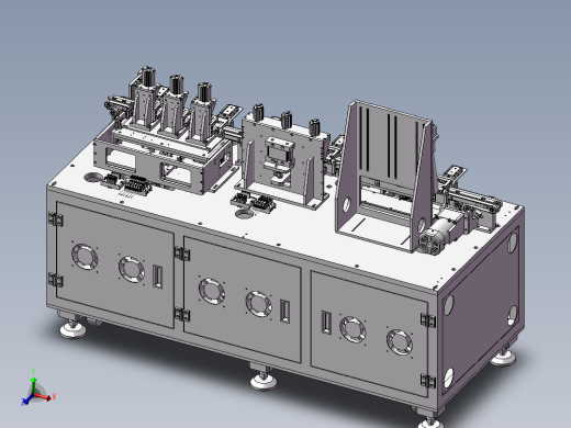 电池裁切设备 3D