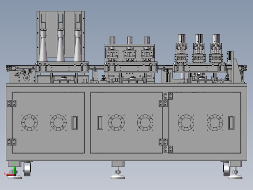 电池裁切设备 3D后视缩略图