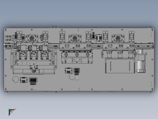 电池裁切设备 3D俯视缩略图