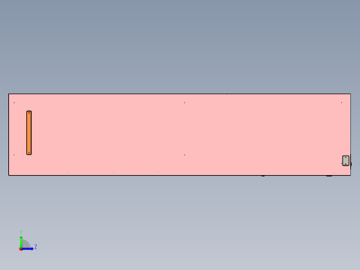 共享储物柜设计模型左视缩略图