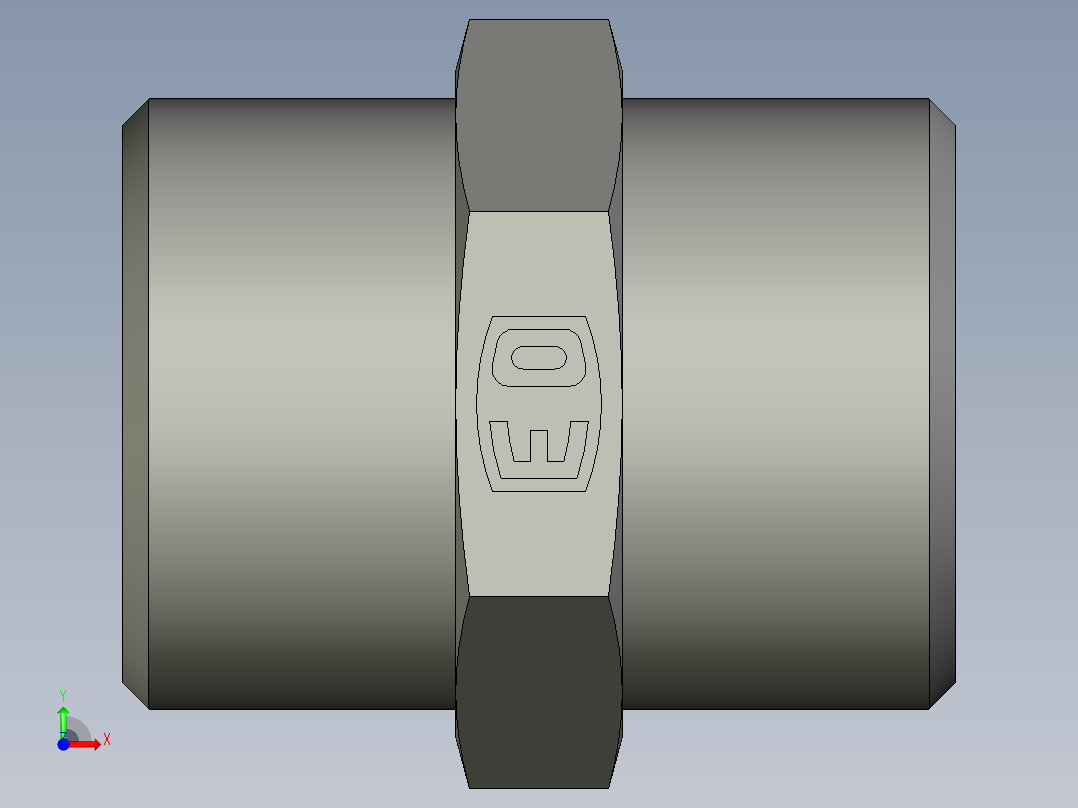 卡套式工业通用硬管接头EO Union G15LCFX前视图