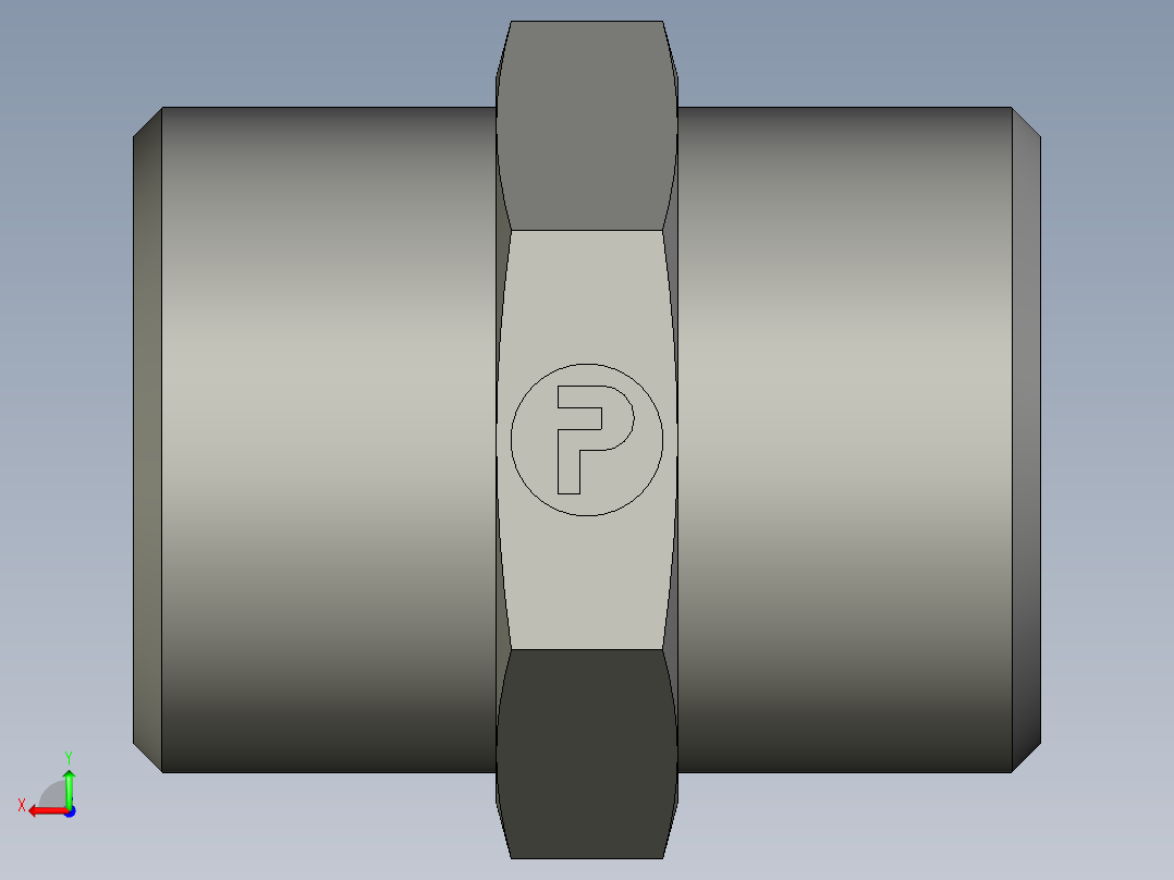 卡套式工业通用硬管接头EO Union G15LCFX后视图