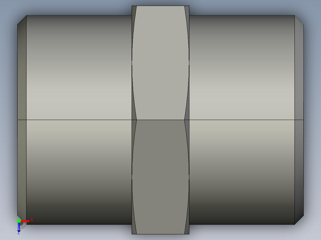 卡套式工业通用硬管接头EO Union G15LCFX俯视图