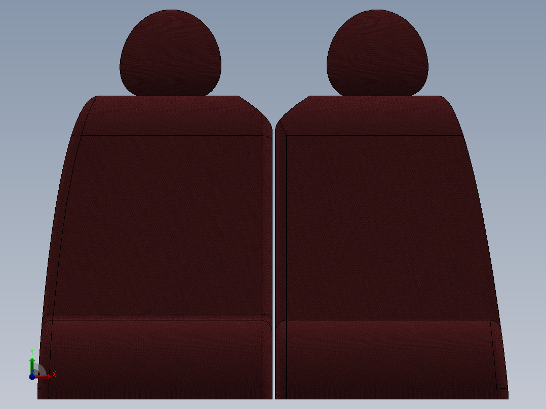 汽车座椅 (40)前视图