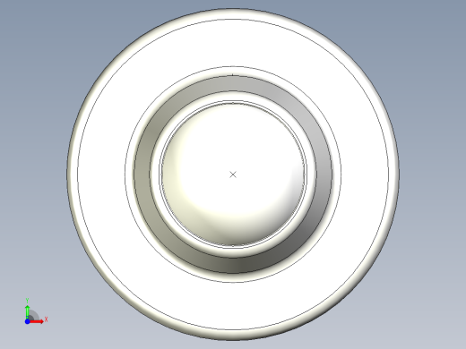 萬向滾珠00-3D多系列多零件图纸模型前视缩略图