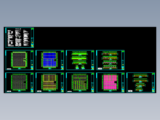 南京某公司钢结构工程CAD