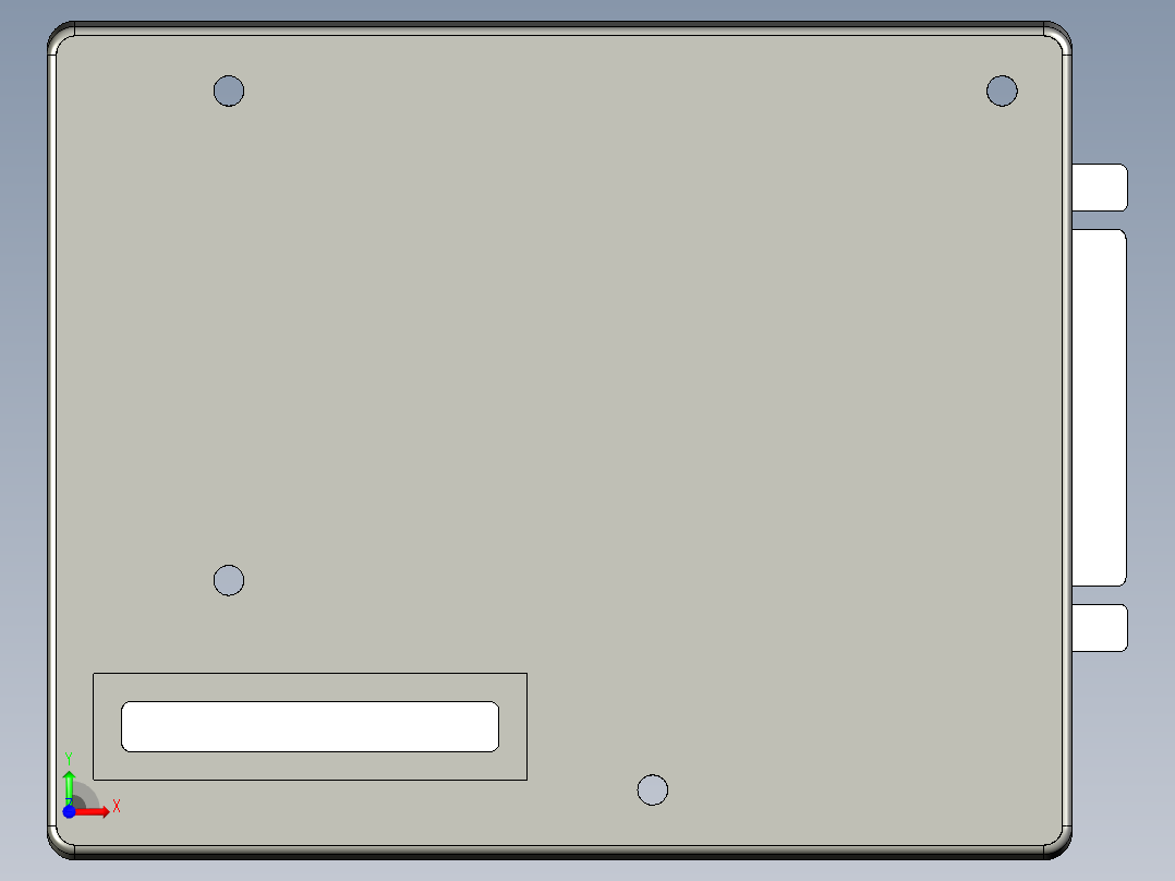 基恩士VT2-E1_P1_kc图纸模型前视图