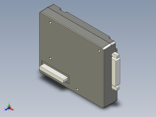 基恩士VT2-E1_P1_kc图纸模型正等轴测缩略图