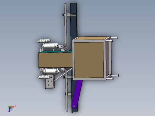 液体灌装机，膏体灌装机，粉剂灌装机,颗粒灌装机俯视缩略图