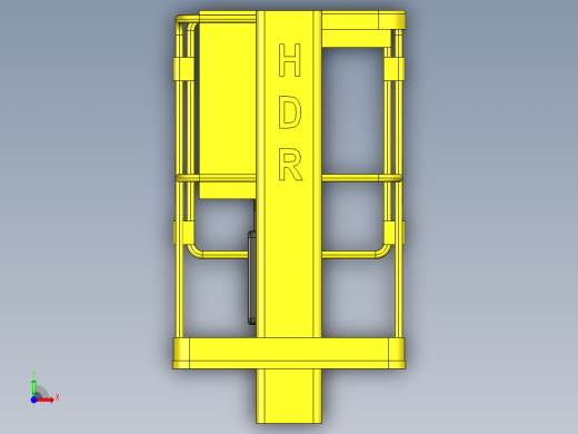 垂直升降机提升机前视缩略图