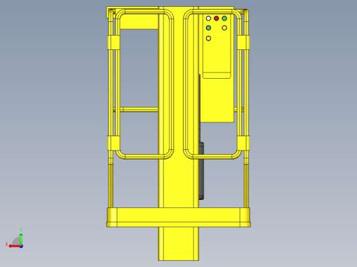 垂直升降机提升机后视缩略图
