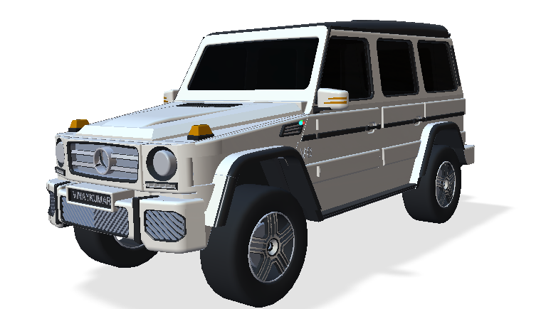 G CLASS WAGON越野车模型3D图纸 IGS格式