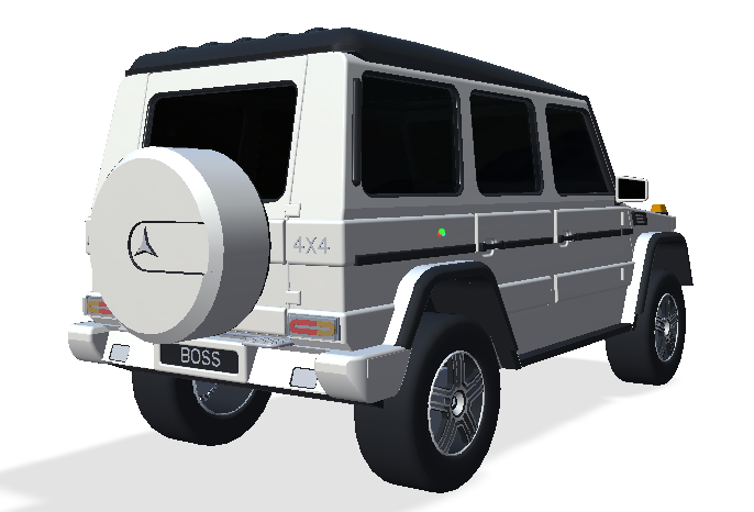 G CLASS WAGON越野车模型3D图纸 IGS格式