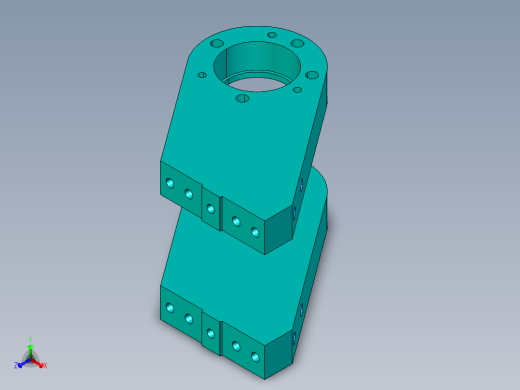 德克斯TUNKERS气缸数模KS_100_2_SD_A01_3D_xSET30正等轴测缩略图