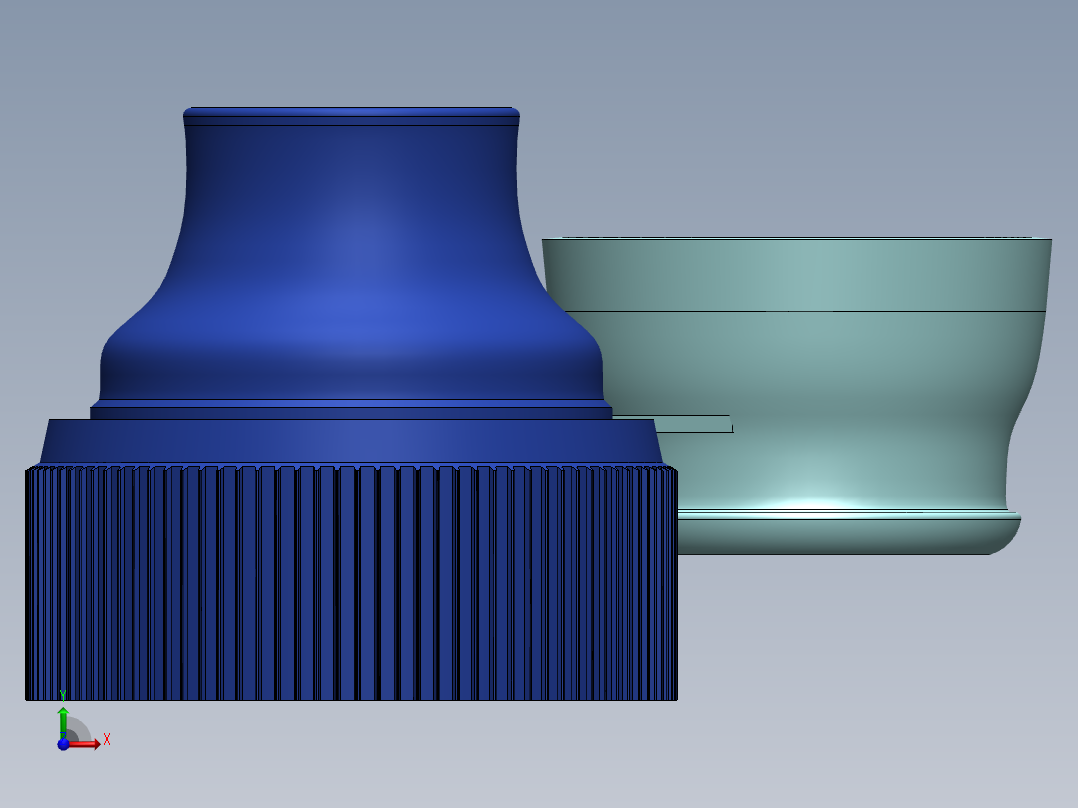瓶盖、盖子(19)前视图