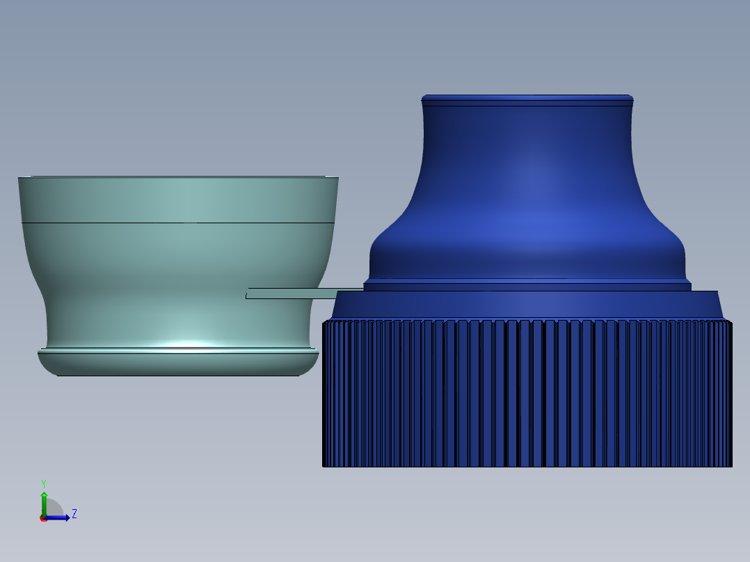 瓶盖、盖子(19)左视图