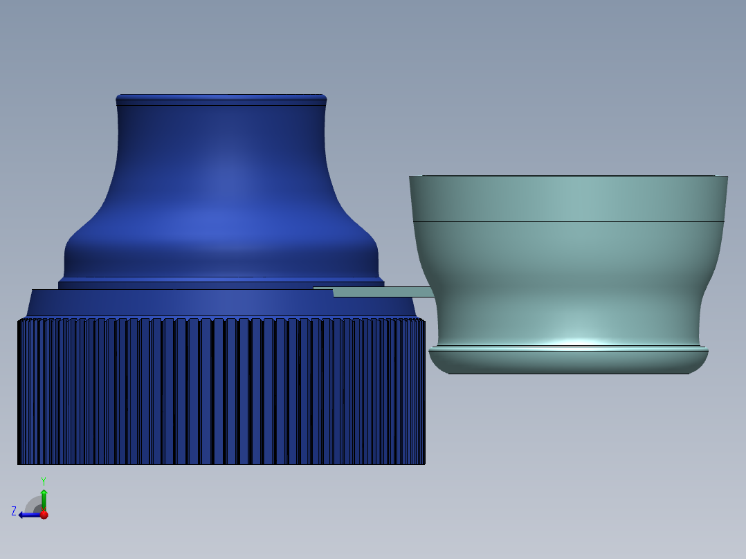 瓶盖、盖子(19)右视图