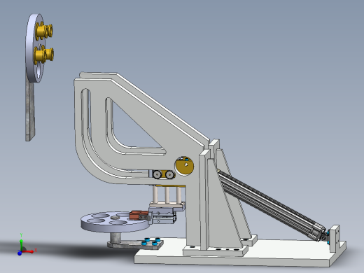 拾取和放置机构1