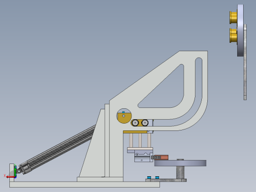 拾取和放置机构1后视缩略图