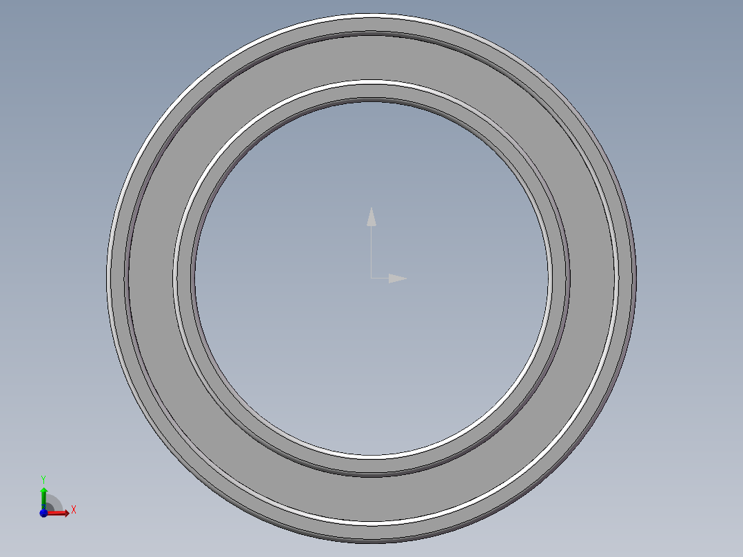 LMJCFX不锈钢小径滚珠轴承-型号SB678ZZ前视图