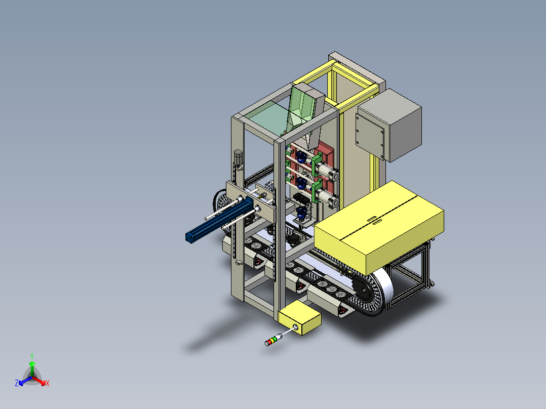 汽车发动机缸体气密性检测机