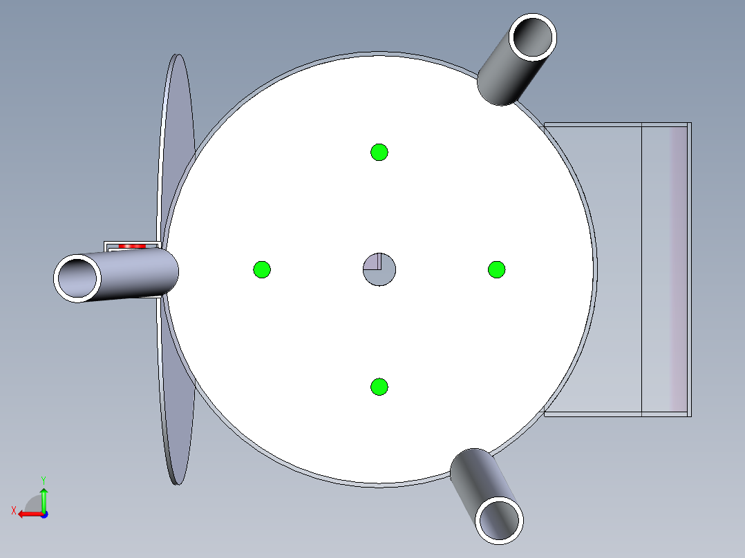B3003637-蔬菜和水果切碎器后视图