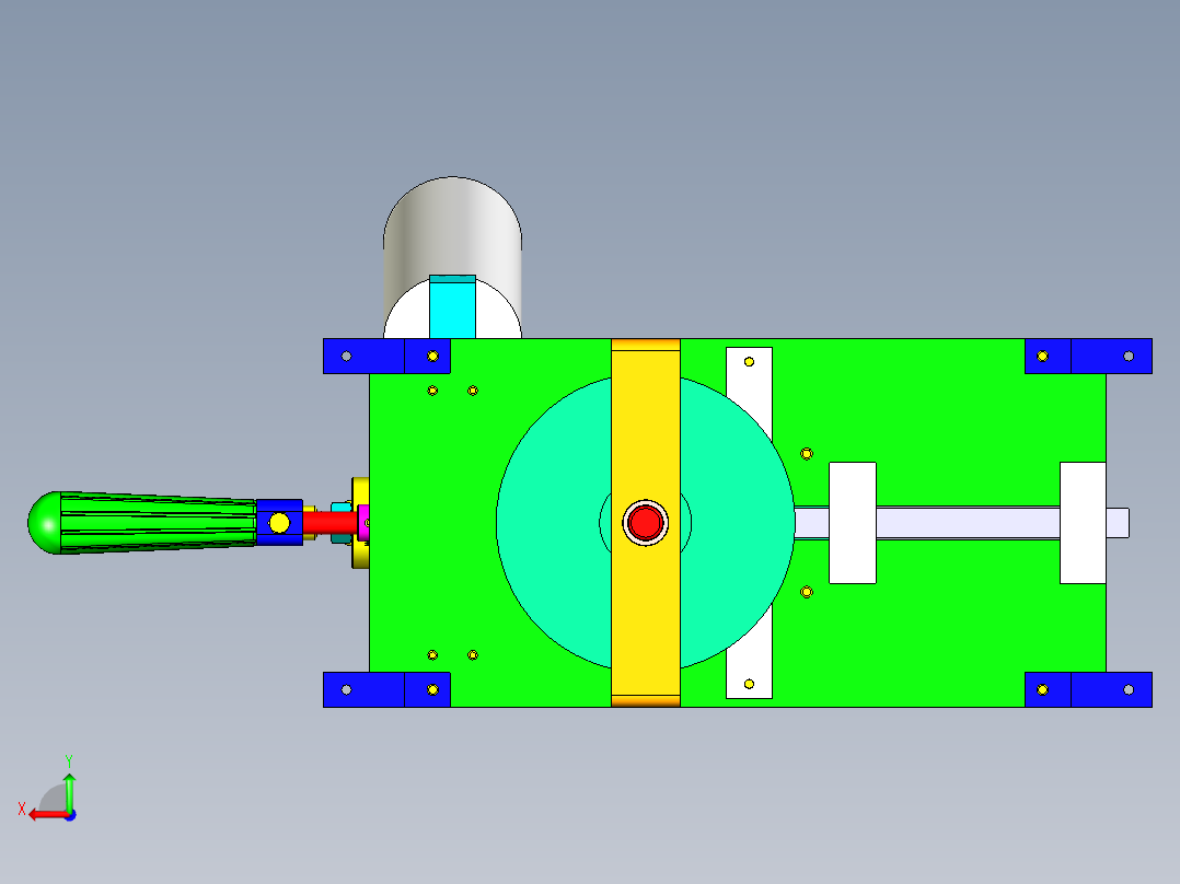 B2004373-渔网针线绕线器后视图