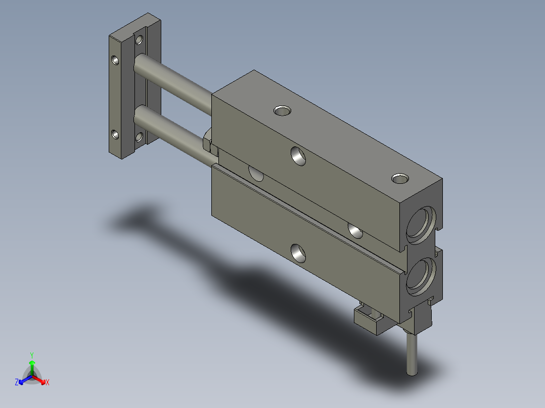 TN10X30S正等轴测图