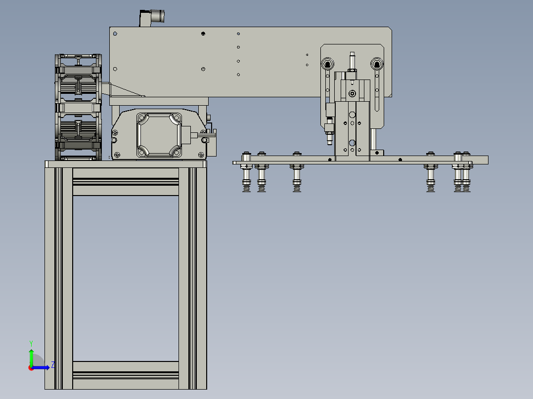 平移模块左视图