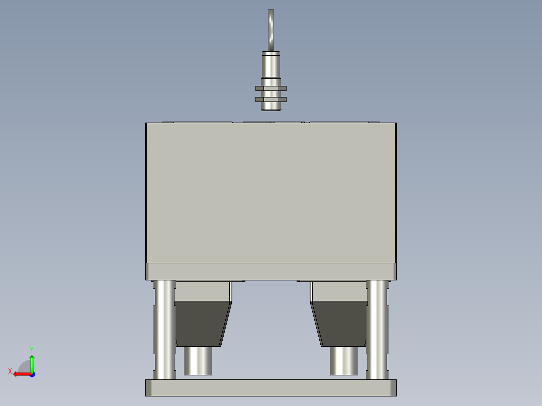 YSZ150B-05-02正极归正组件后视图