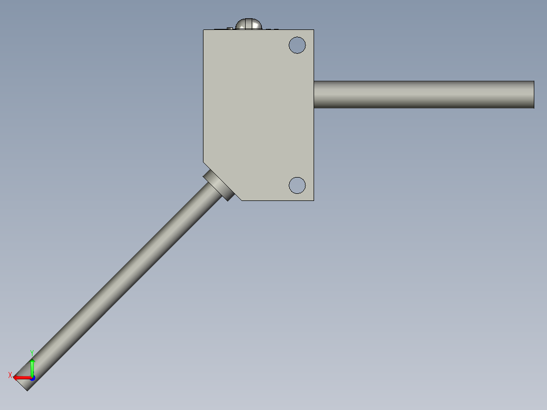 反射型光电开关CX-441松下后视图
