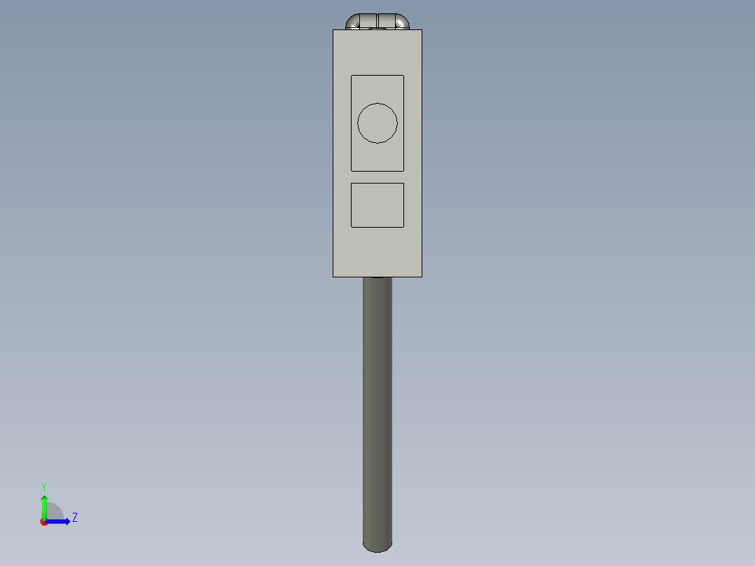 反射型光电开关CX-441松下左视图