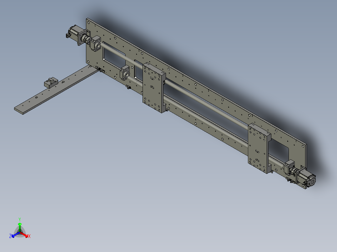 G18-新GYXJC-双向滑台_14-1正等轴测图