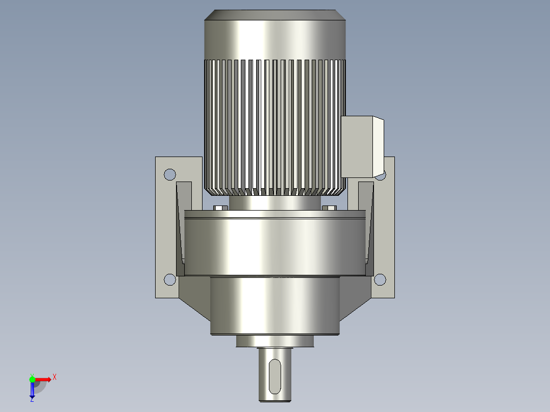 打包XWD4-Y90L-4俯视图