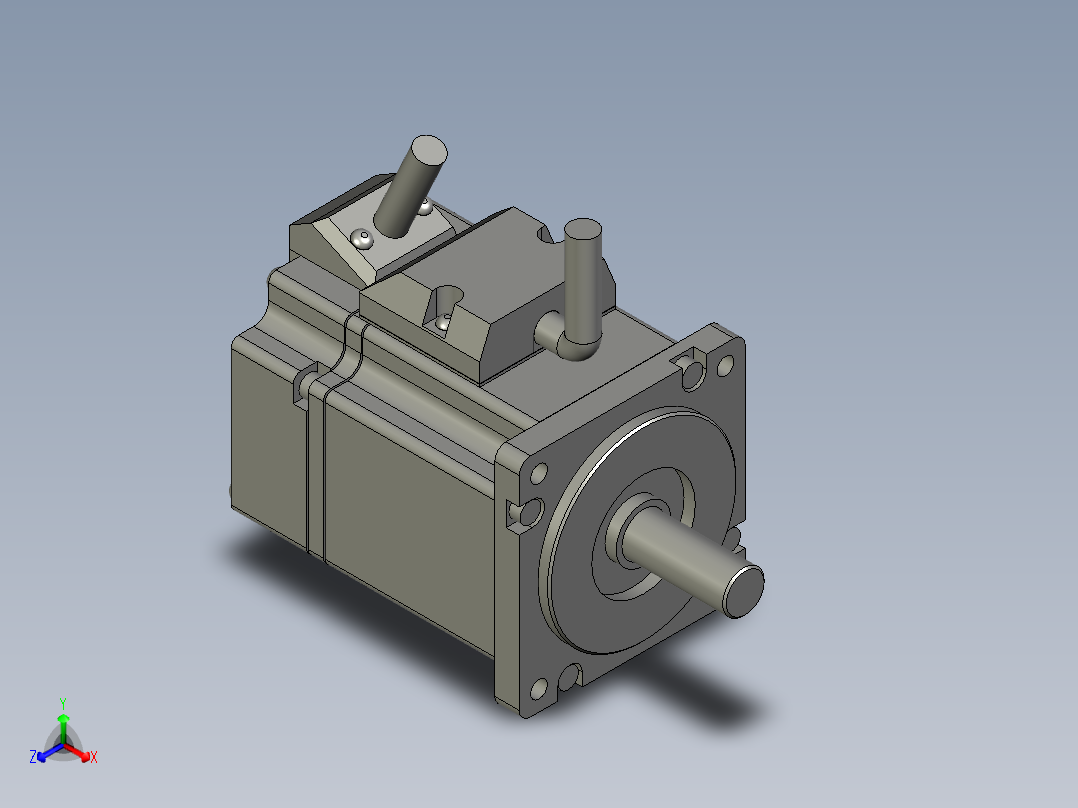 松下MSMD021G1CA_2_03正等轴测图