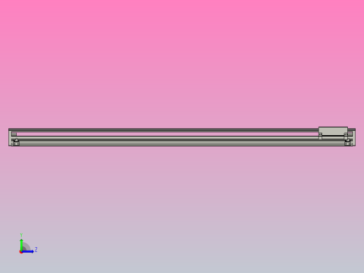 直驱直线电机轴TPA-LNP-140D-P11-L1440-C-1-3-C-10-N3(磁栅尺)左视缩略图