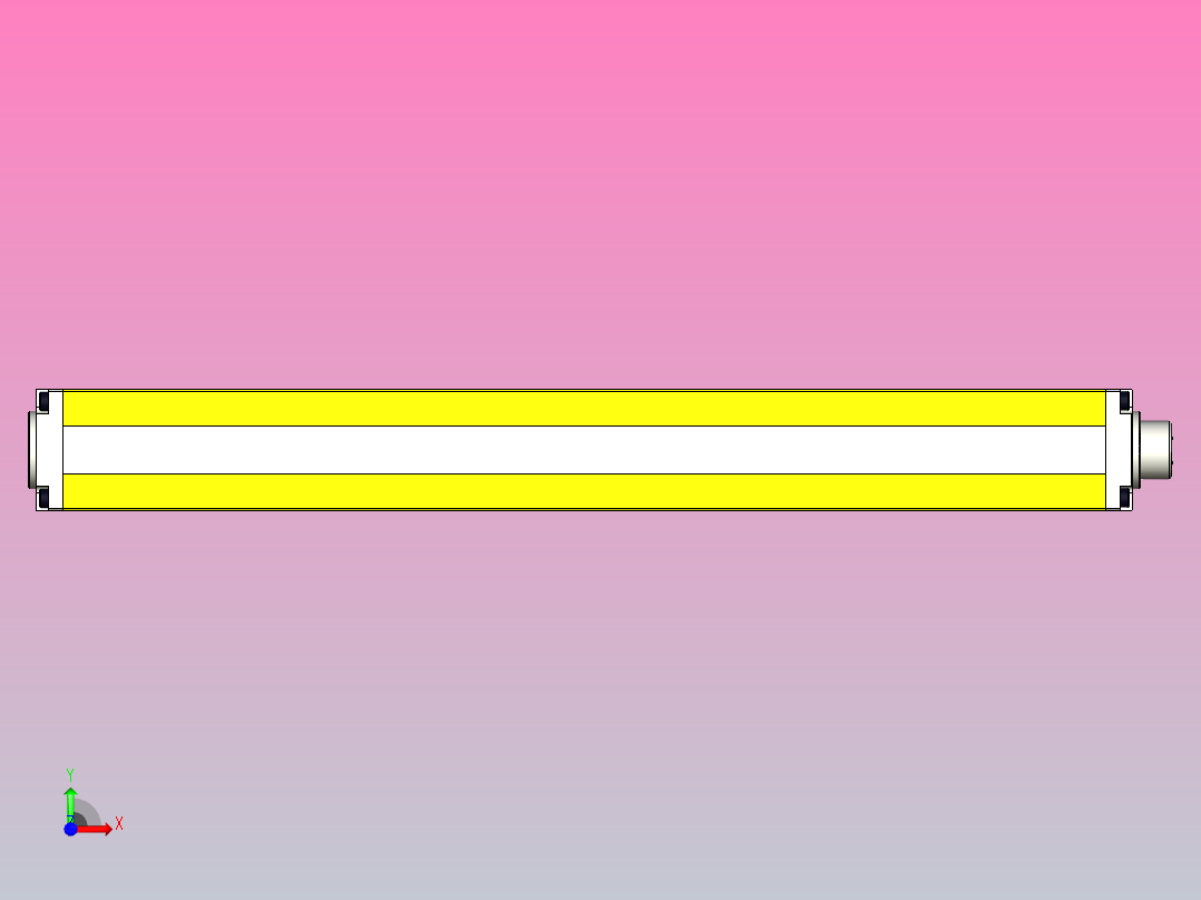 SDS2010 SDS系列10mm间距安全光栅安全光幕光电保护装置前视图