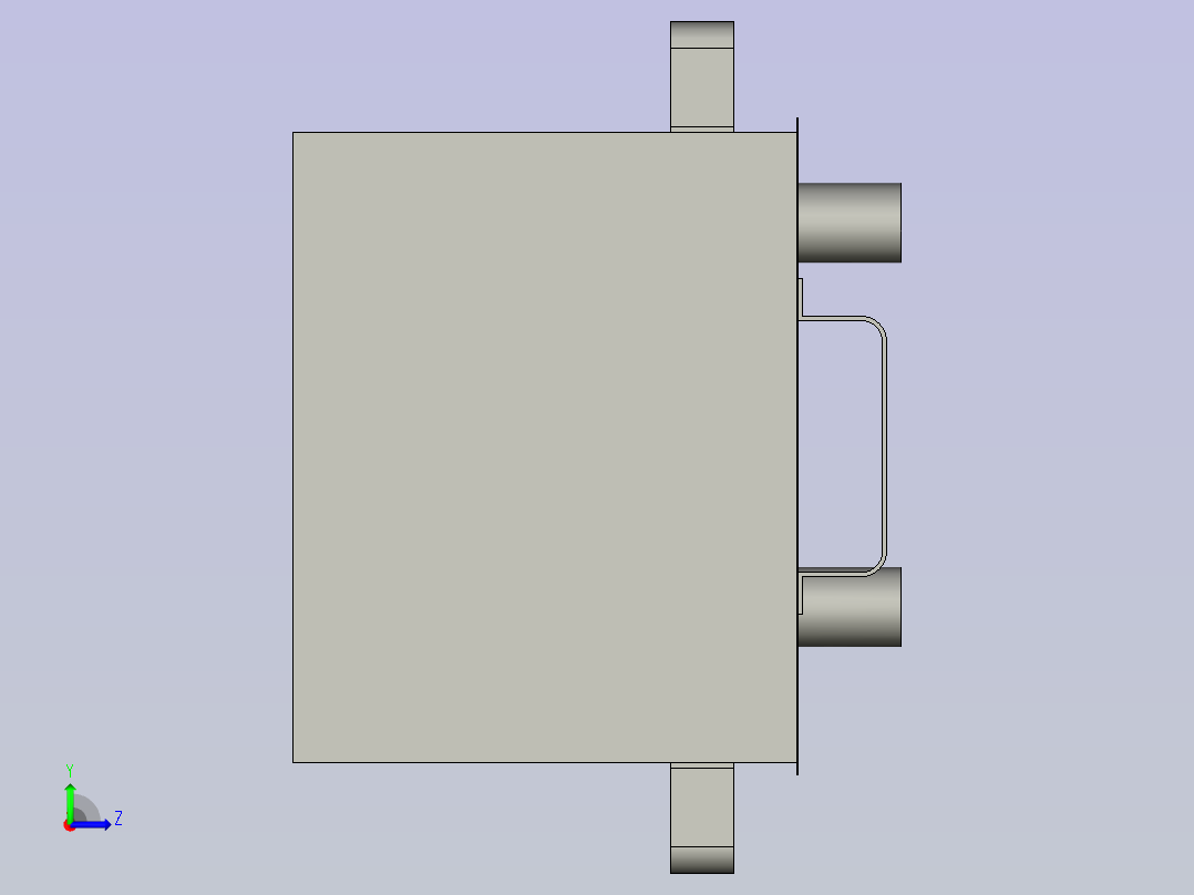 2018SOLIDWORKS0110棉丝回收系统左视图