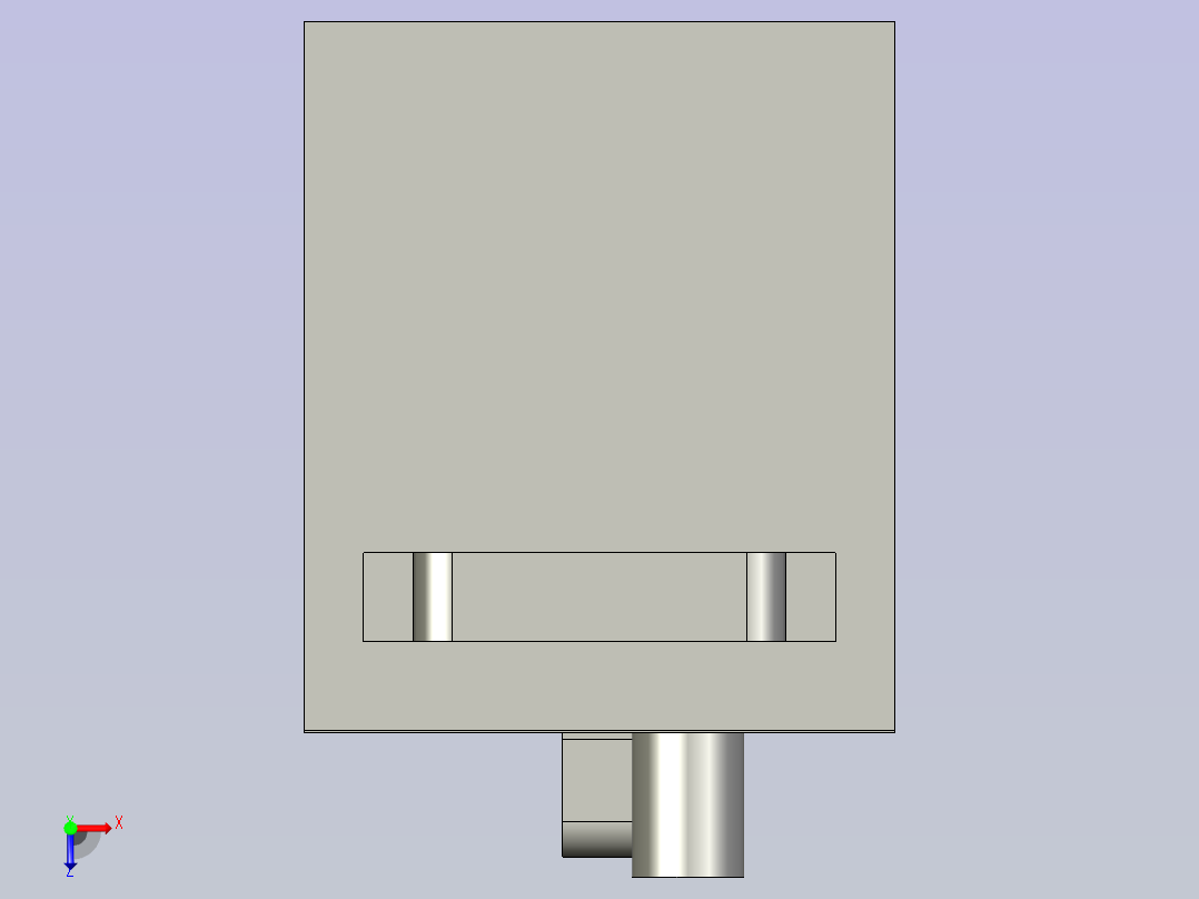 2018SOLIDWORKS0110棉丝回收系统俯视图