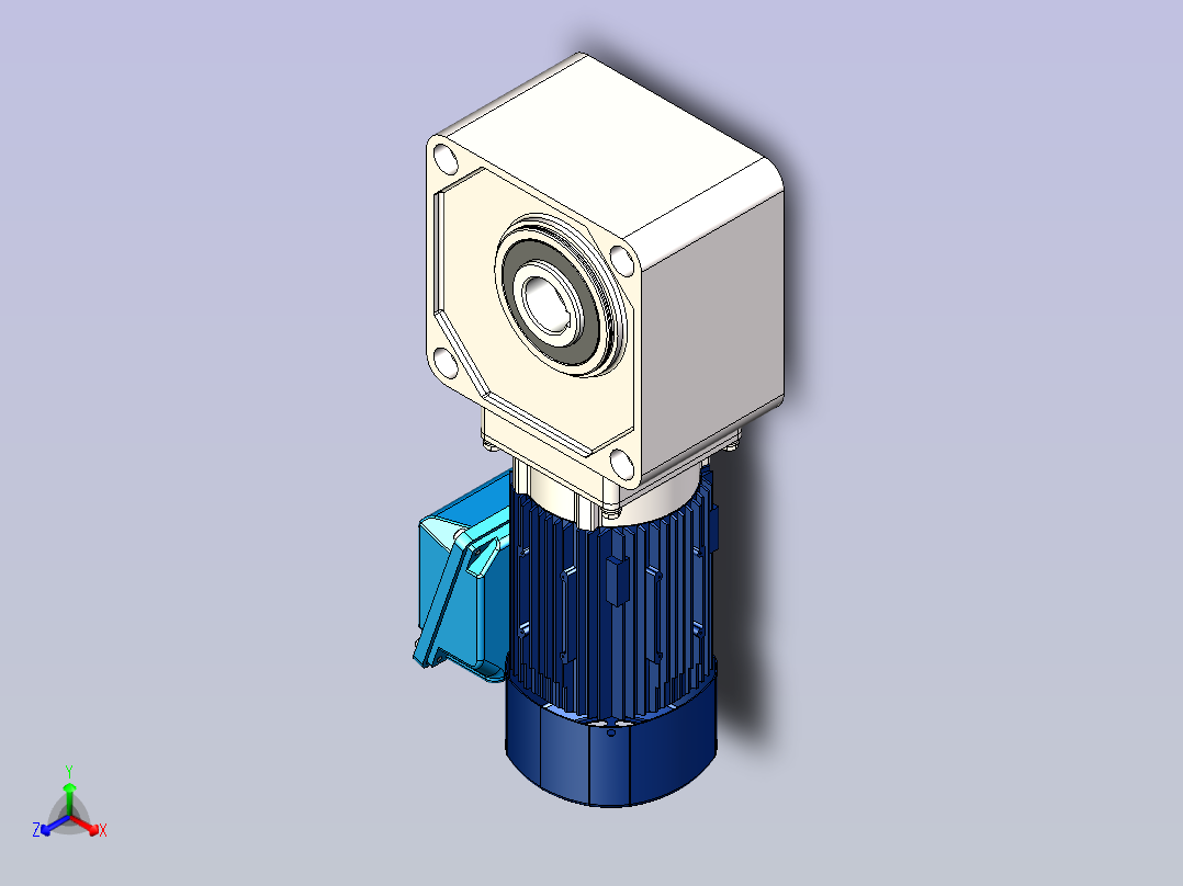 住友(SMT)减速机3D RNYM05-1430-B正等轴测图