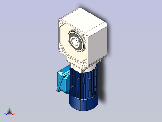 住友(SMT)减速机3D RNYM05-1430-B正等轴测缩略图
