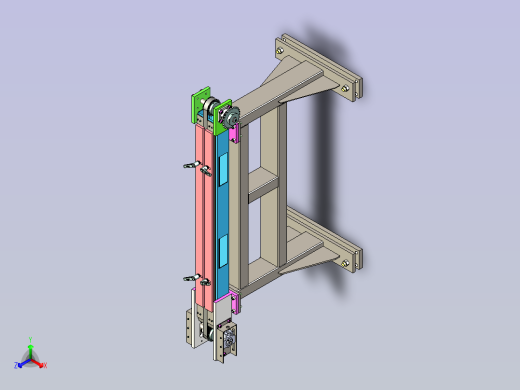 上料输送机3D模型